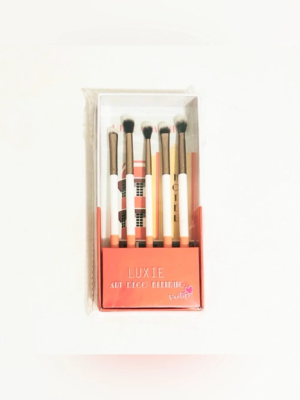 Luxie 5-Piece Art Deco Blending Brush Set